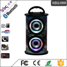 CHURRASCO KBQ-06M 10 W 1200mAh 2017 Senhora Alto Salto Estéreo Ao Ar Livre Mini Speaker Bluetooth para Venda